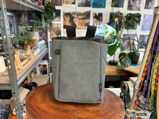 Upcycled Climbing Chalk Bag