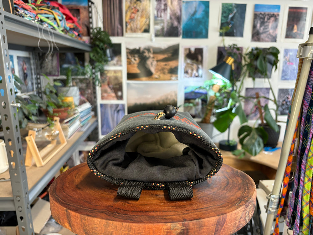 Upcycled Climbing Chalk Bag