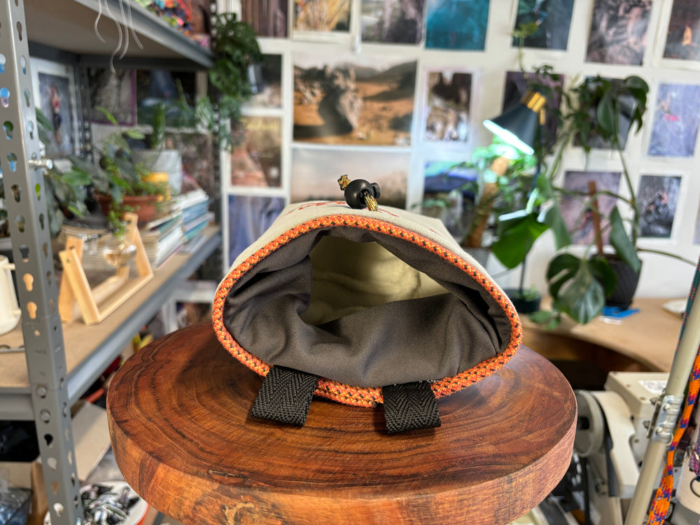 Upcycled Climbing Chalk Bag