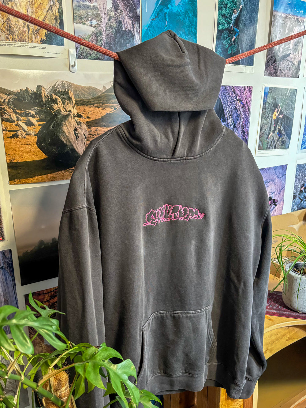 Relaxed Faded Hood Black